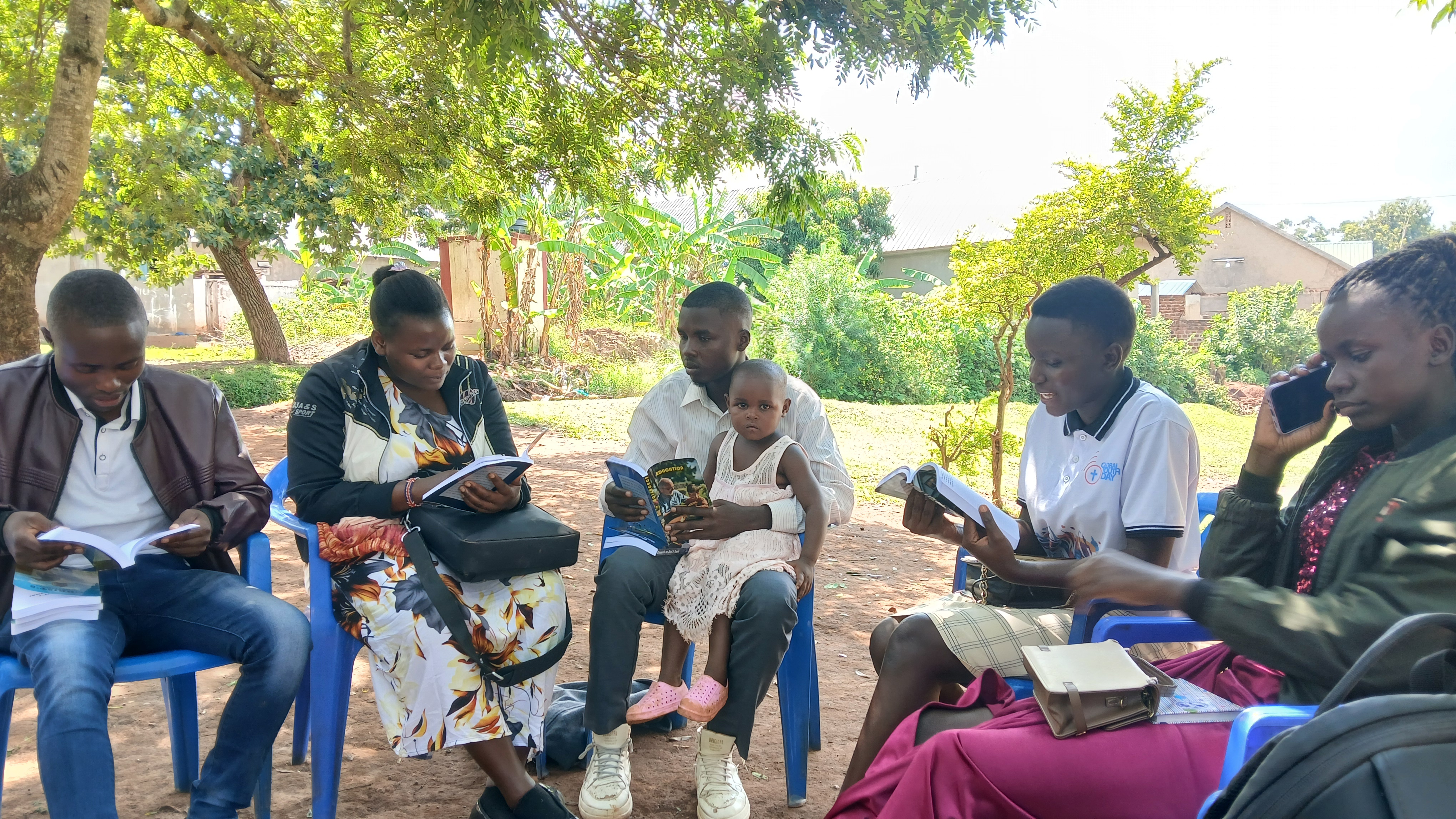 Literature evangelism at Nakifuma SDA Church